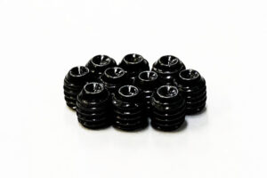 TOPLINE　黒色ホーロービス M3×3mm　THB-03BK