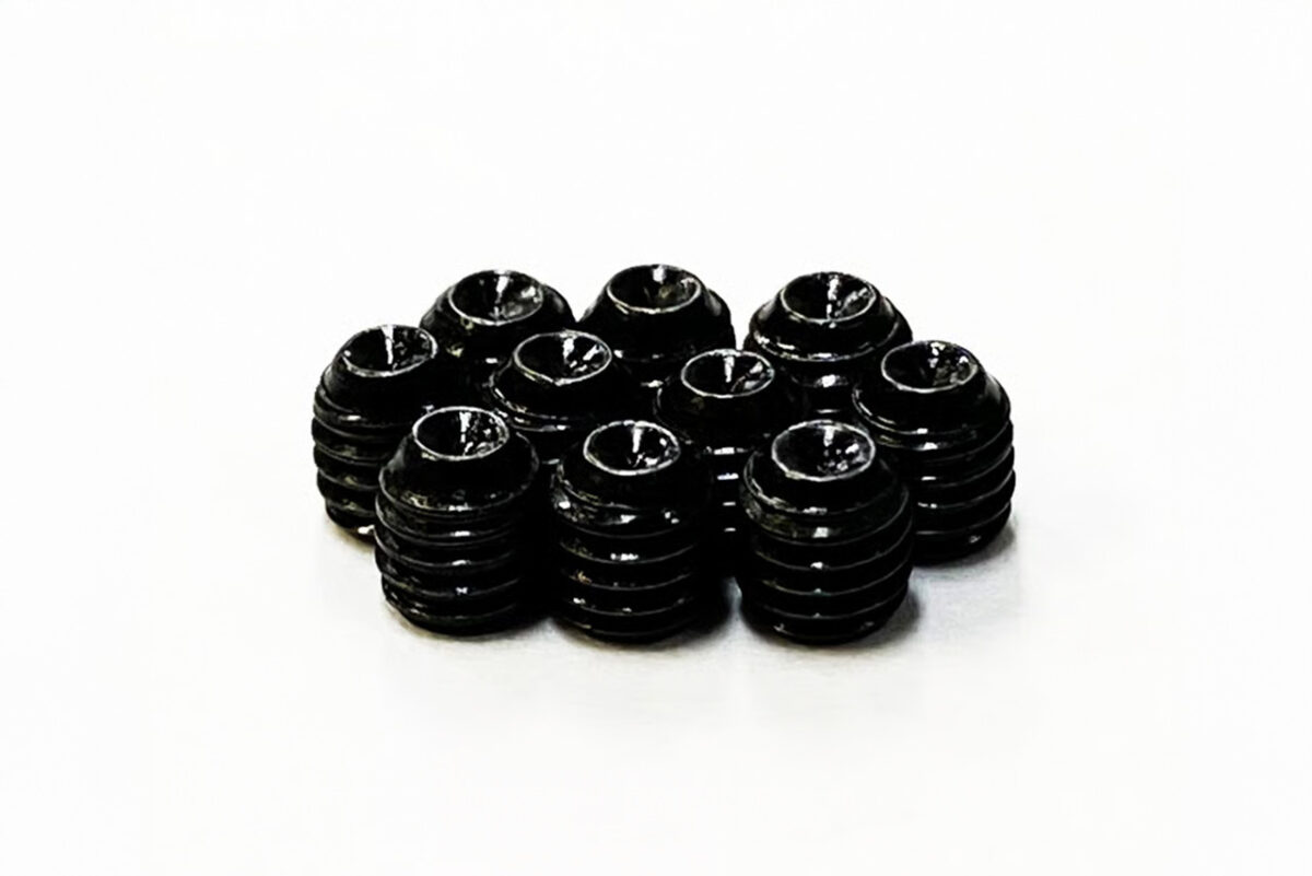 TOPLINE　黒色ホーロービス M3×3mm　THB-03BK