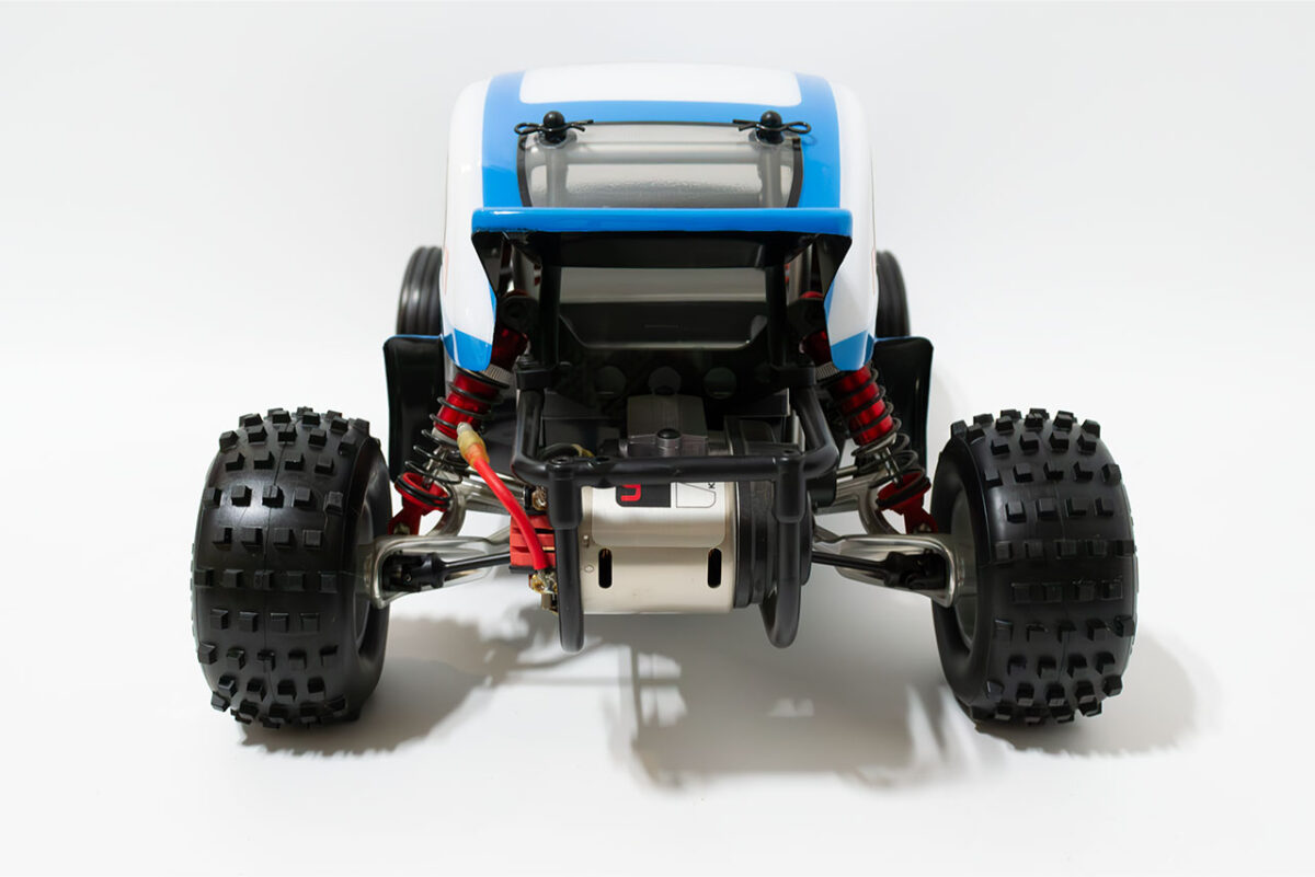 【中古販売】京商　ビートル　モーター・スペアタイヤ・オプション多数付(未走行)