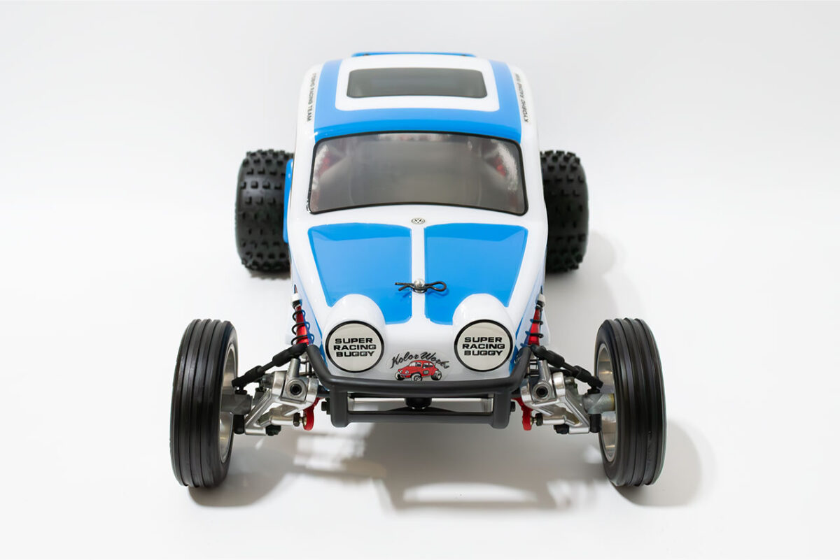 【中古販売】京商　ビートル　モーター・スペアタイヤ・オプション多数付(未走行)