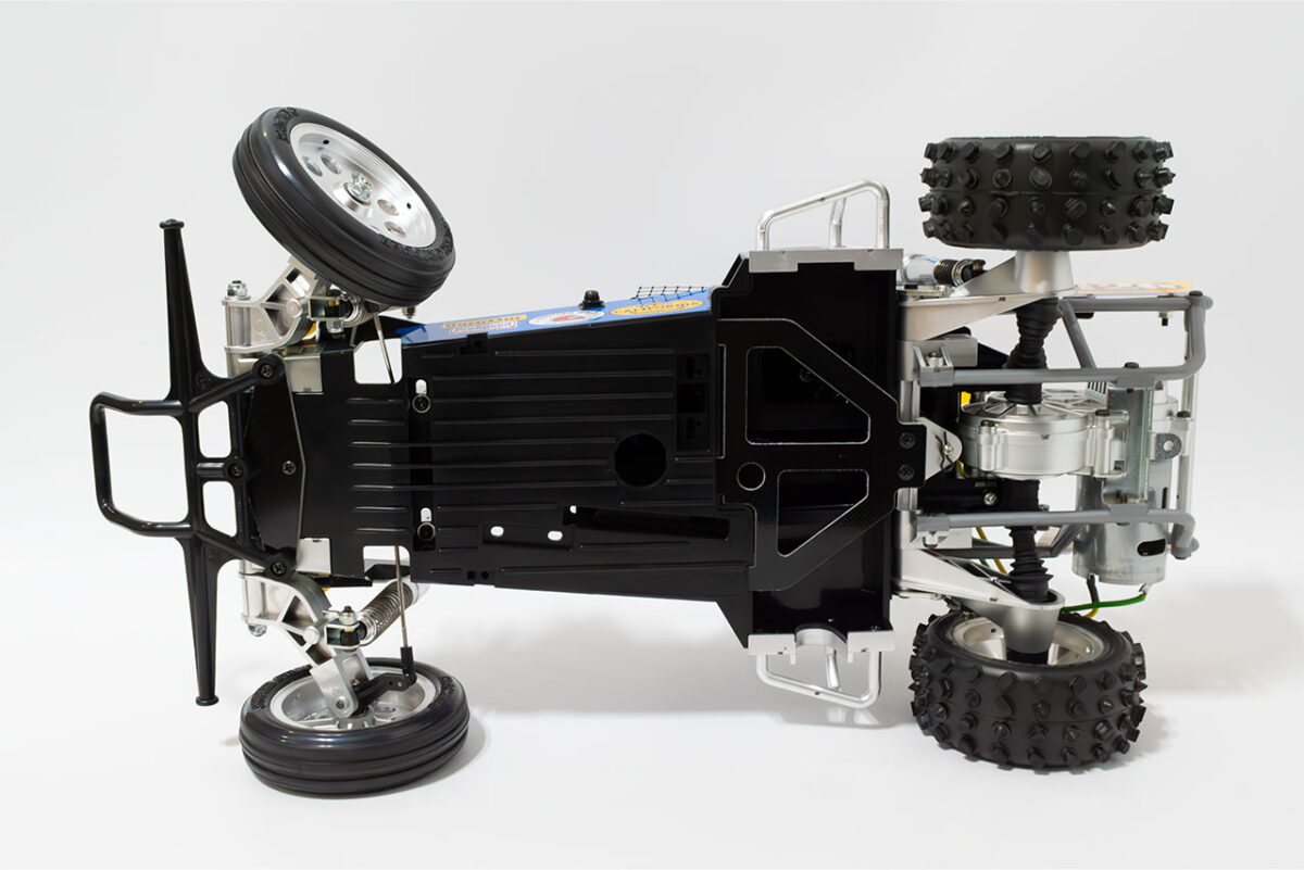 【中古販売】タミヤ　ワイルドワンオフローダーBLOCKHEAD MOTORS　フルベアリング付　(未走行)