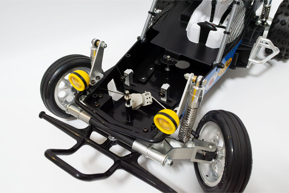 【中古販売】タミヤ　ワイルドワンオフローダーBLOCKHEAD MOTORS　フルベアリング付　(未走行)