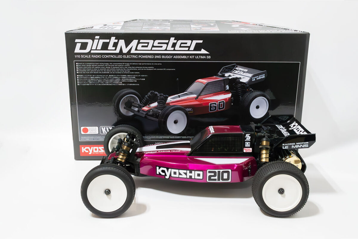 【中古販売】京商　ダートマスター　ESC・モーター・オプション付(未走行)