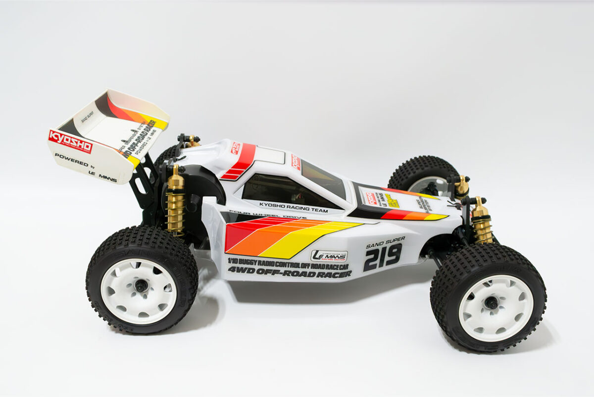 【中古販売】京商　オプティマミッド　サーボ・モーター・ESC・オプション多数付(未走行)