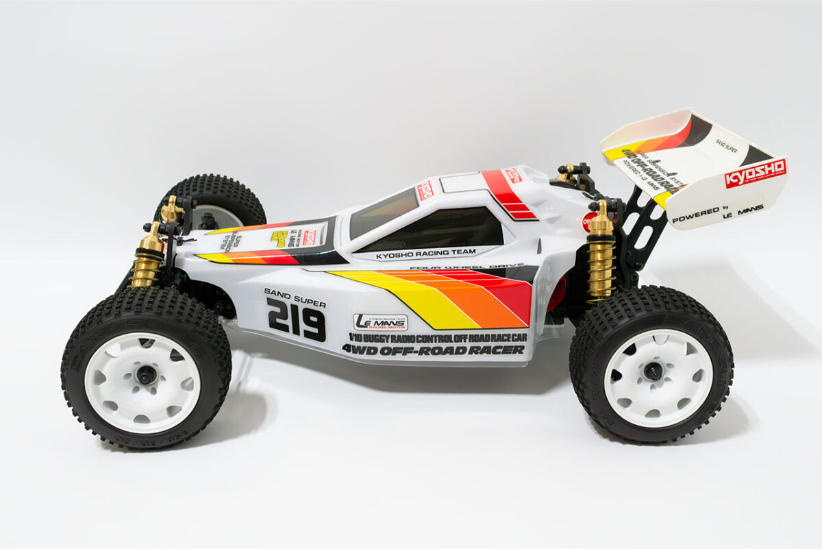 【中古販売】京商　オプティマミッド　サーボ・モーター・ESC・オプション多数付(未走行)