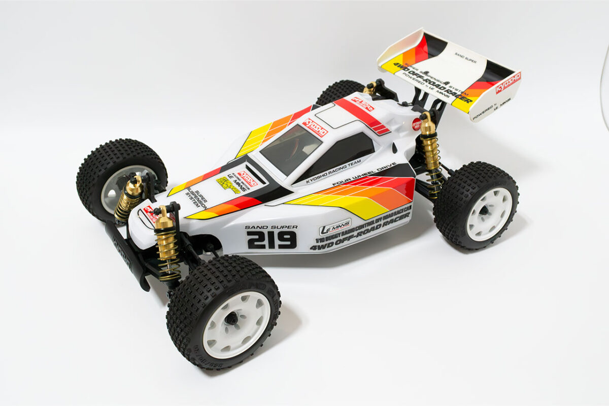 【中古販売】京商　オプティマミッド　サーボ・モーター・ESC・オプション多数付(未走行)