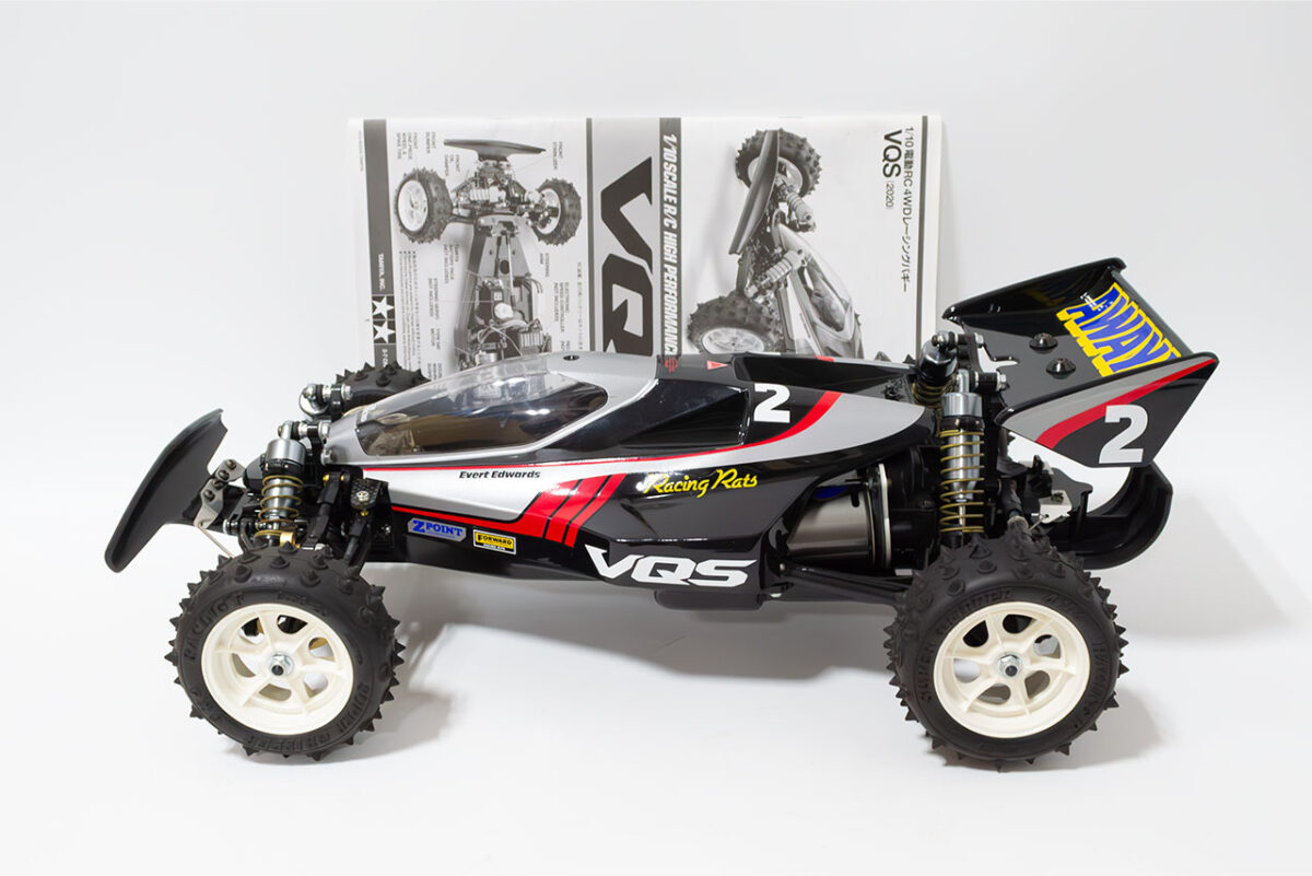 【中古販売】タミヤ　VQS　サーボ・モーター・オプション付(未走行)