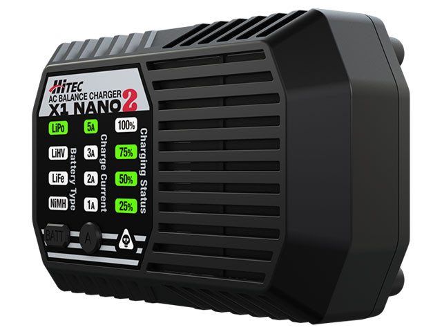 ハイテック　ACバランス充電器　X1 NANO 2［ X1 ナノ 2 ］　44366