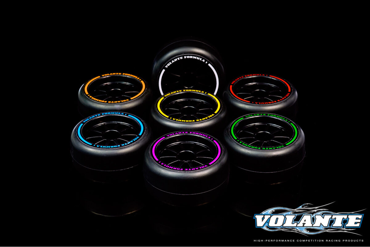 Muchmore racing　VOLANTE F1 Side Wall Sticker White color 4pcs 　VF1-SWSWH