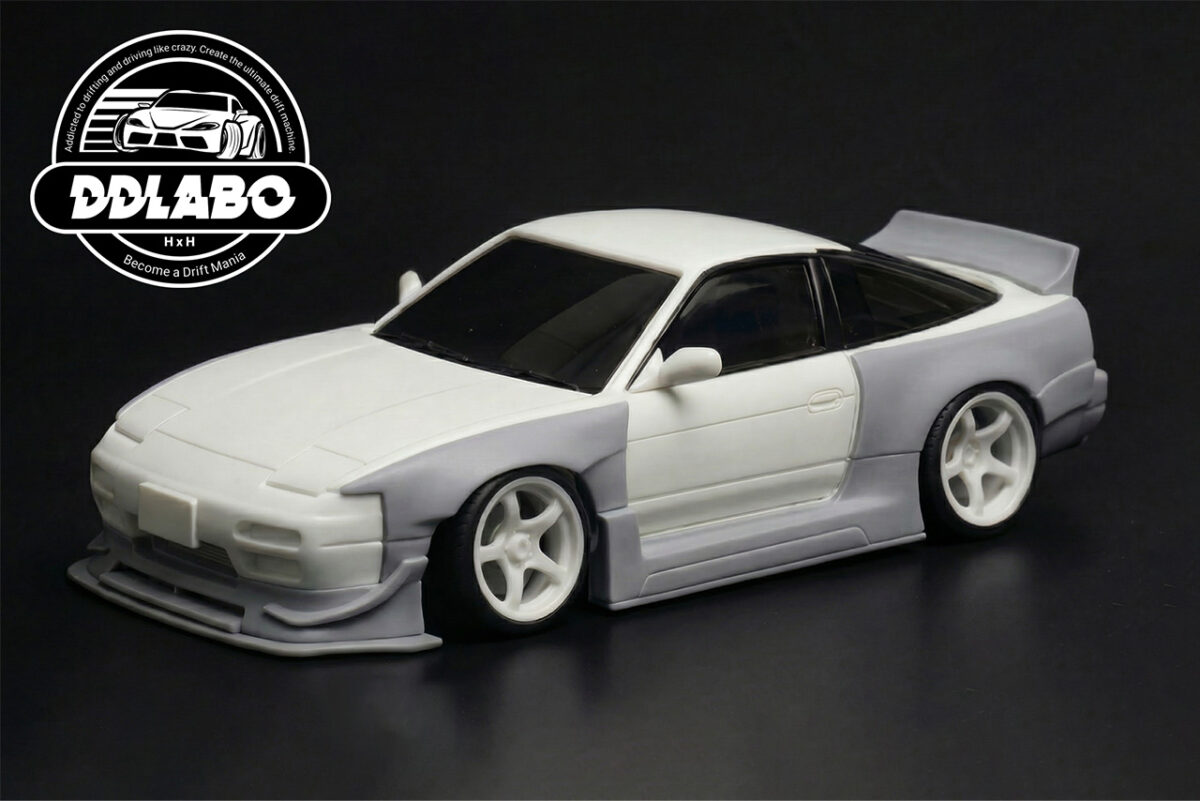 DDLABO　DDLABO Widebody kit V1 for MZN179 MINI-Z 180SX / DDLABO ワイドボディキットV1　MZN179 MINI-Z 180SX用　DDL-AR005
