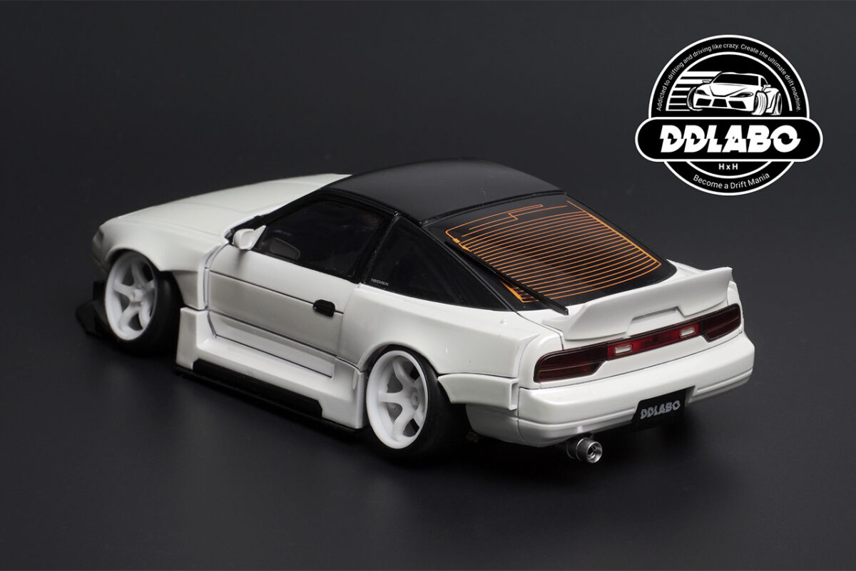 DDLABO　DDLABO Widebody kit V1 for MZN179 MINI-Z 180SX / DDLABO ワイドボディキットV1　MZN179 MINI-Z 180SX用　DDL-AR005
