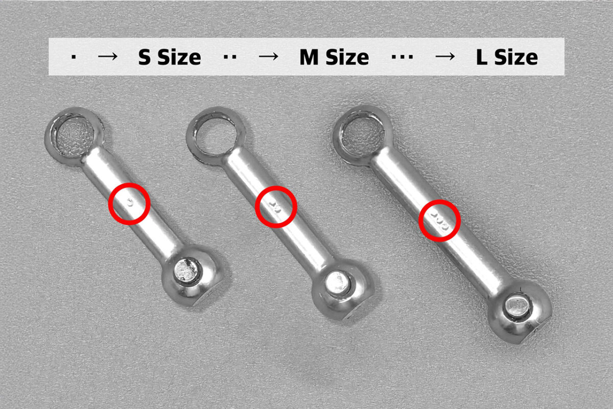 HRDプロジェクト　Swing Shaft L (2 pcs) / スイングシャフト L (2個)　MRD-025-L