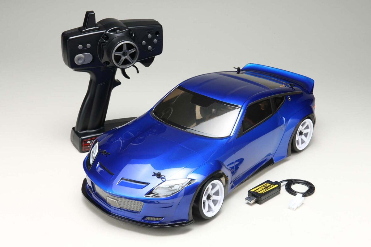 ヨコモ 　ドリフトパッケージ RTR PANDEMNISSAN フェアレディZ (RZ34) ジャイロ付き完成車(ブルー)　DPR-RZ34BL