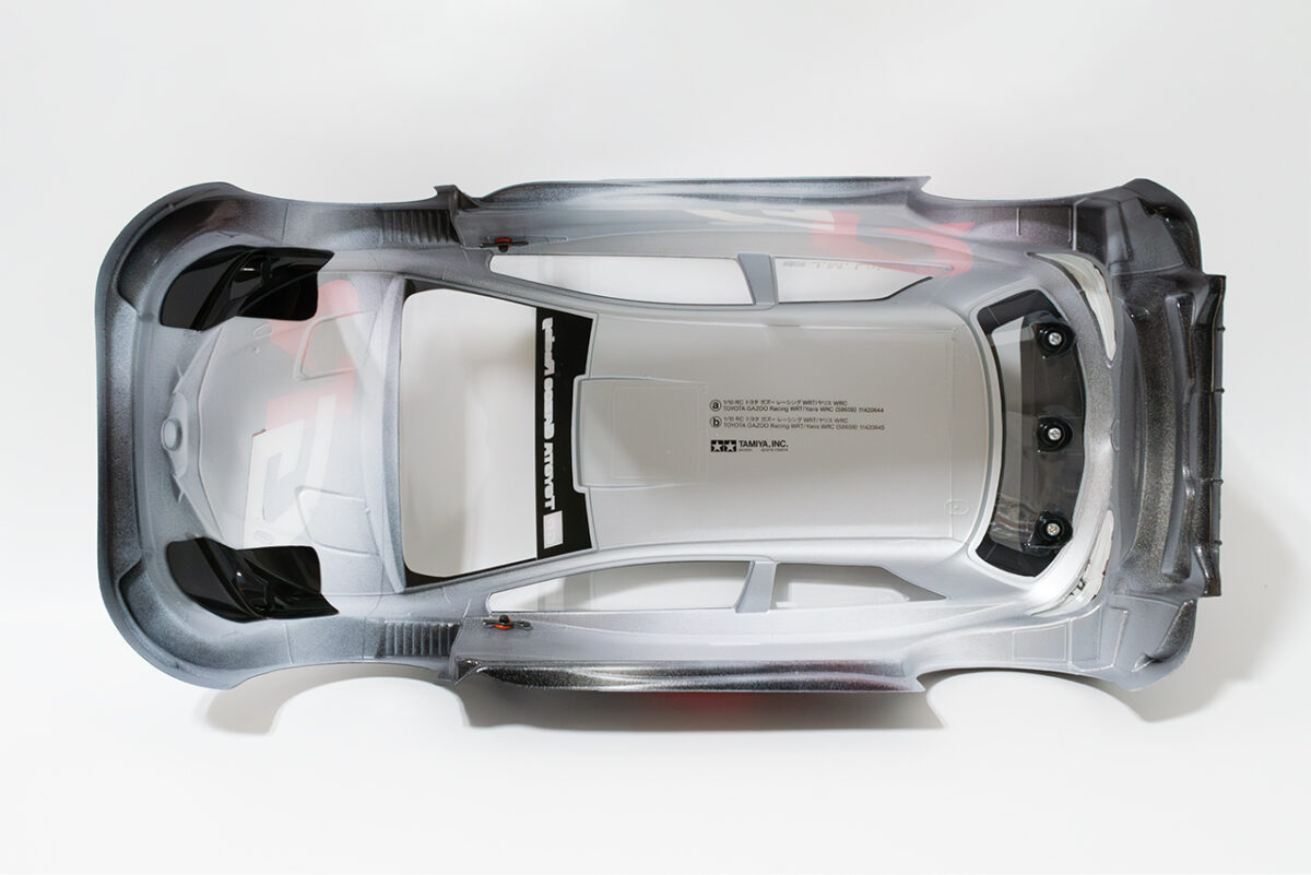【中古販売】　1/10RC トヨタ ガズー レーシング WRT/ヤリス WRC　塗装済みボディ(未走行)