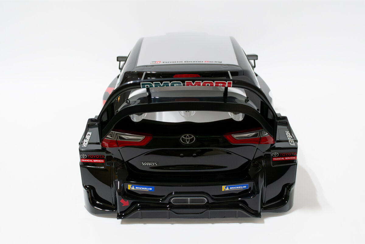 【中古販売】　1/10RC トヨタ ガズー レーシング WRT/ヤリス WRC　塗装済みボディ(未走行)