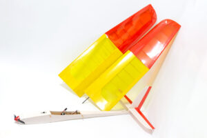 【中古販売】　Mデザイン　ゼウス サーボ 2個・モーター・ESC付き（未飛行）