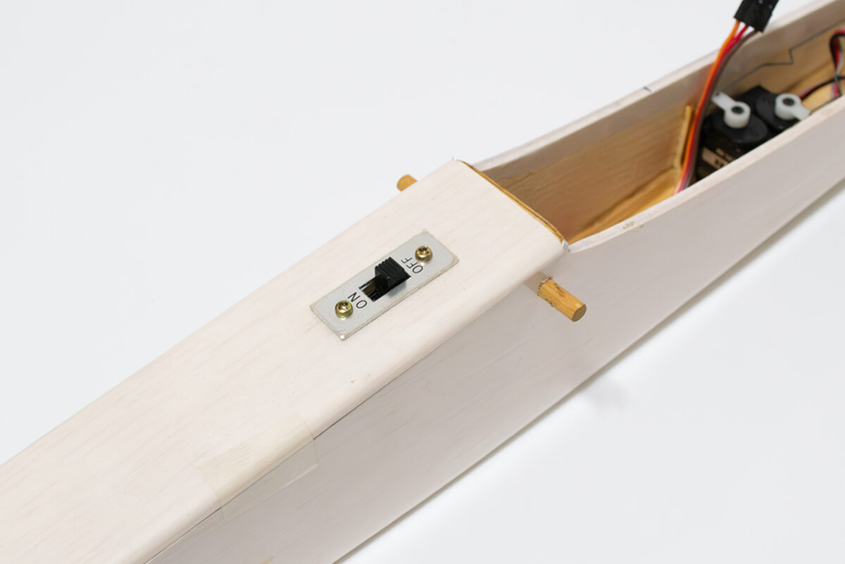 【中古販売】　Mデザイン　ゼウス サーボ 2個・モーター・ESC付き（未飛行）