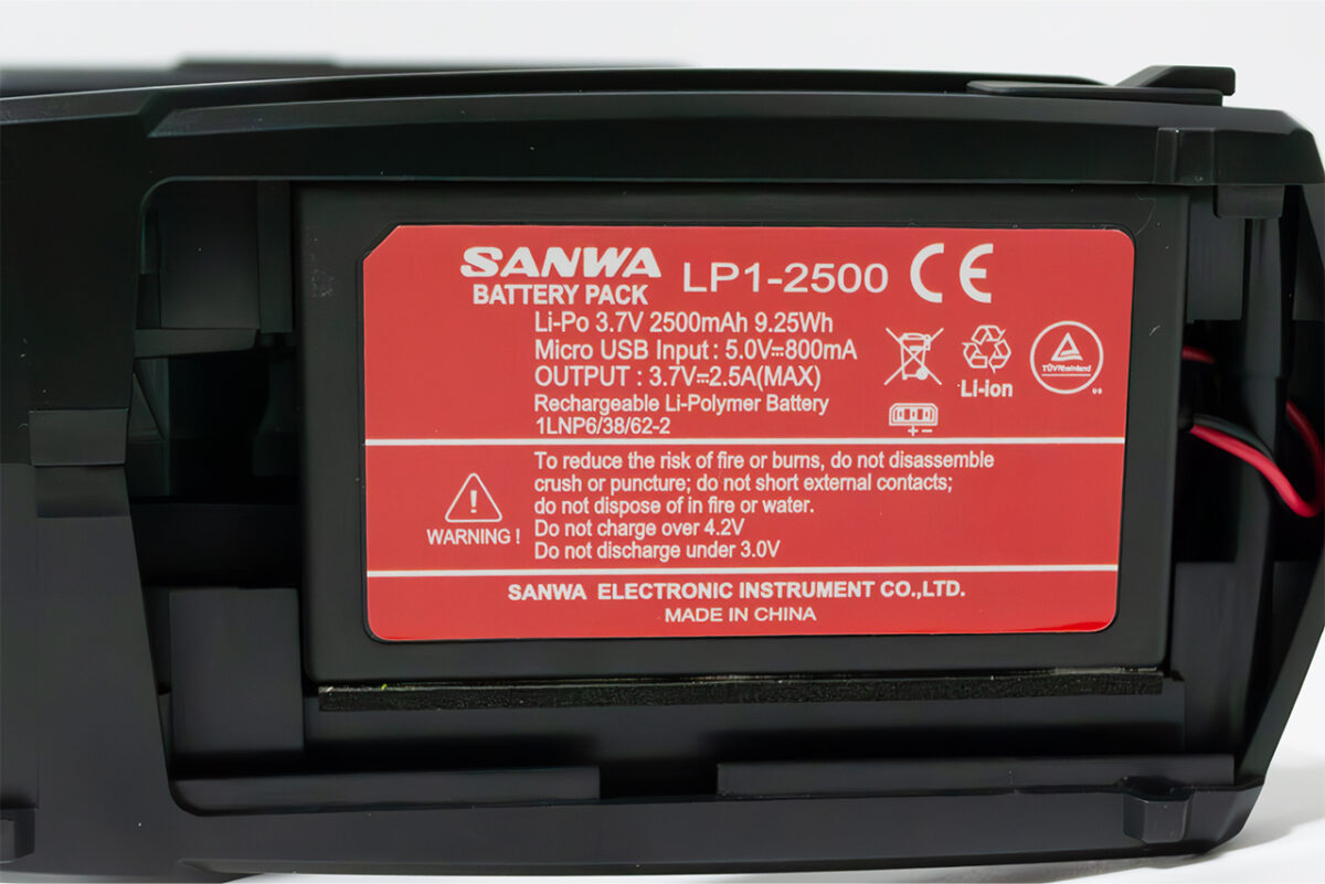 【中古販売】サンワ　MT-5 送信機　LP-1 2500バッテリー付き