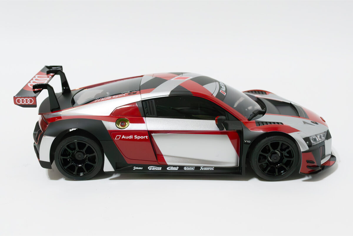 【中古販売】 ミニッツRWD MR-04 レディセット Audi R8 LMS 2016 “Gray/Red” 32357RGB MZN189 ホワイトボディ付き