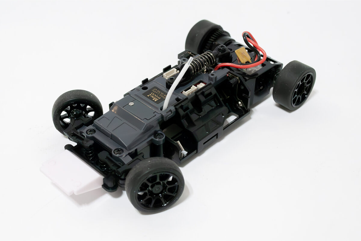 【中古販売】 ミニッツRWD MR-04 レディセット Audi R8 LMS 2016 “Gray/Red” 32357RGB MZN189 ホワイトボディ付き