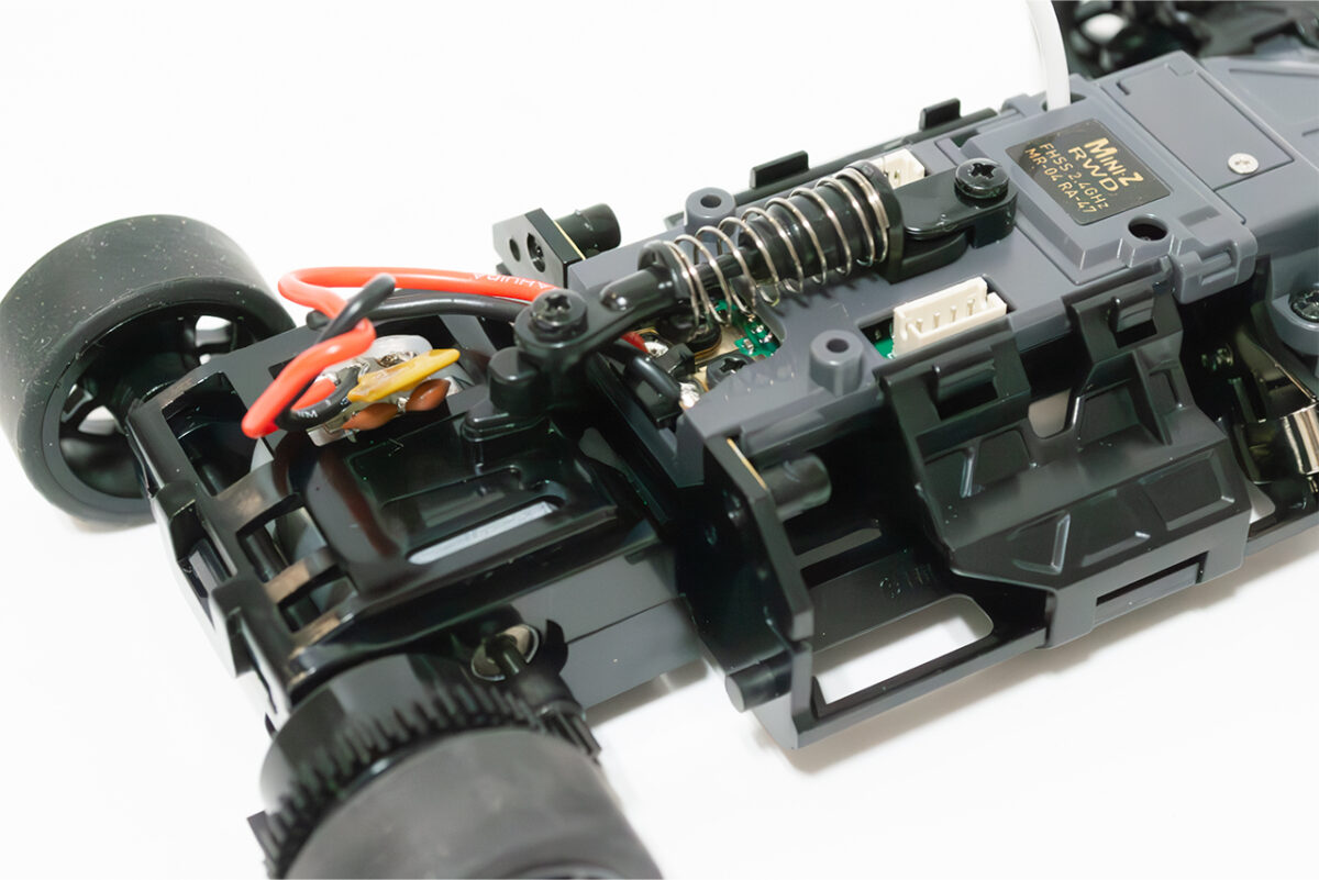 【中古販売】 ミニッツRWD MR-04 レディセット Audi R8 LMS 2016 “Gray/Red” 32357RGB MZN189 ホワイトボディ付き