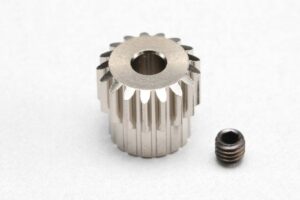 ヨコモ　17T 超硬プレシジョン アルミ製ピニオンギヤ 48ピッチ軽量ハードコート　PG-4817A