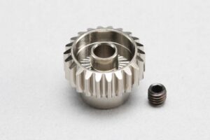 ヨコモ　22T 超硬プレシジョン アルミ製ピニオンギヤ 48ピッチ軽量ハードコート　PG-4822A