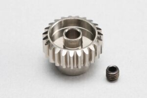 ヨコモ　23T 超硬プレシジョン アルミ製ピニオンギヤ 48ピッチ軽量ハードコート　PG-4823A