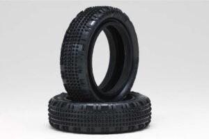 ヨコモ　シューマッカー　2WDフロント用 フロントタイヤ フュージョンスリム( イエロー)　YAU-6901A