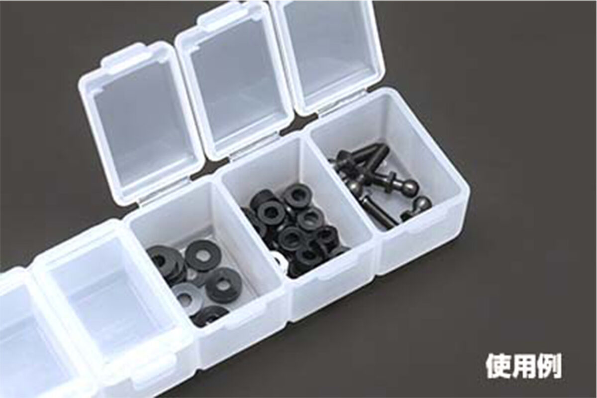 ヨコモ　YC-3 176×36×26mm パーツケース 3個入り　 YC-3A