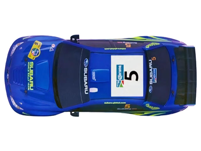 ハイテック　1/10 SUBARU IMPREZA WRC 2006 Painted Body set ［ 1/10 スバル インプレッサ WRC 2006 塗装済みボディセット ］　16525