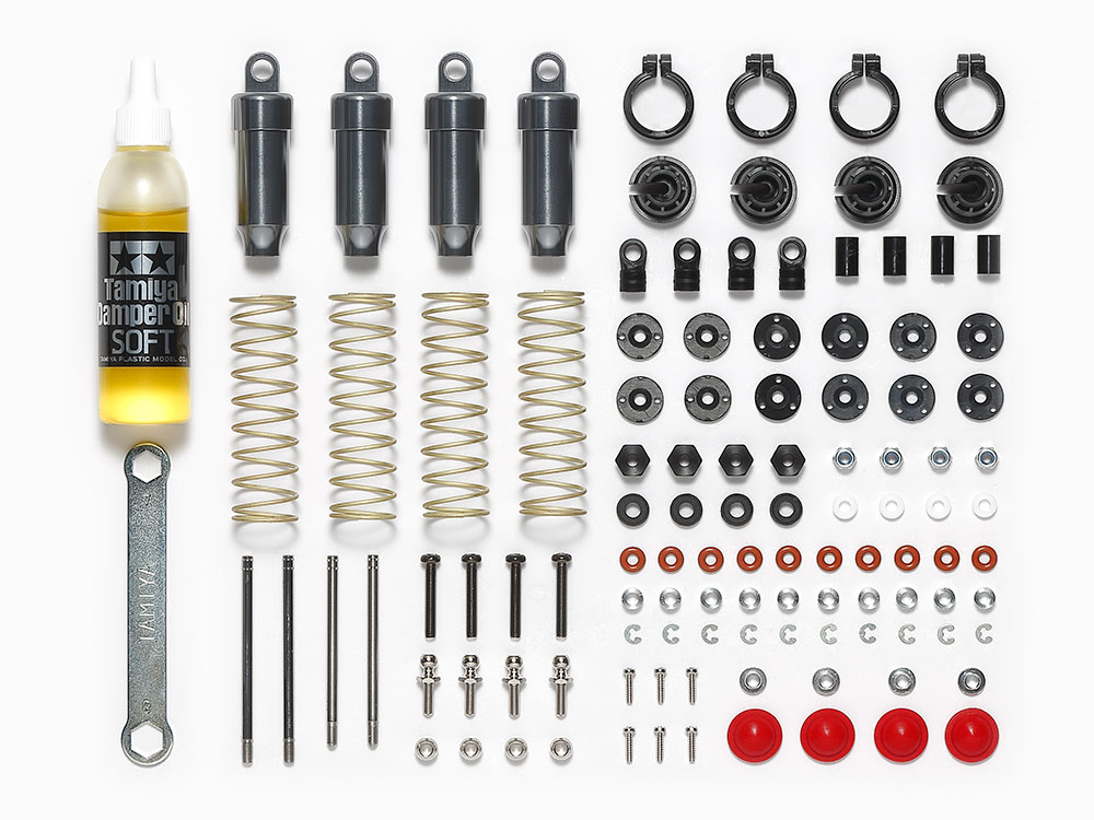 タミヤ　トップフォース 2017 ハイキャパシティダンパー 4本セット　47358