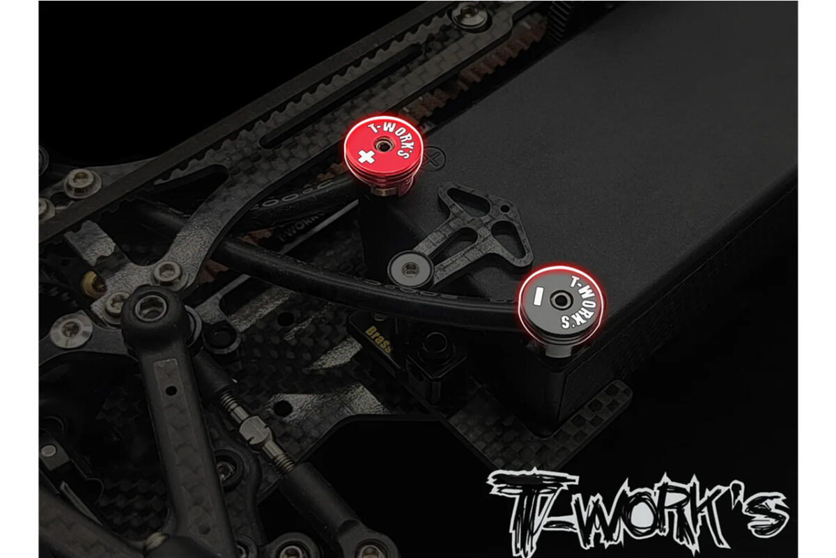 T-work's　EA-040-4L Polarity Heatsink Long Connector 4mm　EA-040-4L-RB