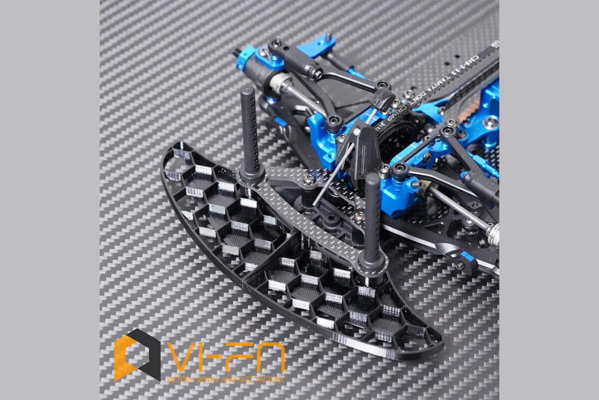 Vi-FA　3D-フロントバンパーV3　for　TRF421 / TAMIYA　FB_TRF421_V2026