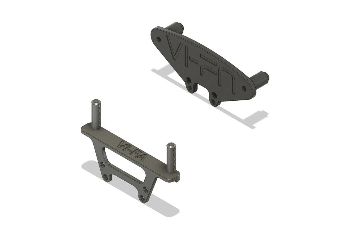 Vi-FA　XV-02フロントボディマウント&バンパーサポート　BM_XV02_C_set