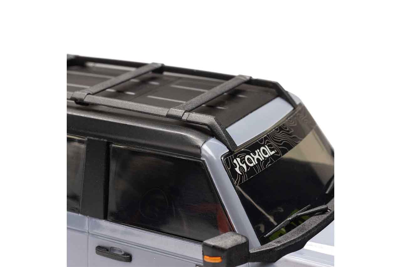 アキシャル　1/30 SCX30 Ford Bronco 4X4 RTR Brushed Rock Crawler (Battery & Charger Included), Gray　AXI-2048T2