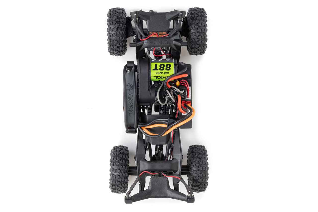 アキシャル　1/30 SCX30 Jeep Wrangler JLU 4X4 RTR Brushed Rock Crawler (Battery & Charger Included), Green　AXI-2261T1