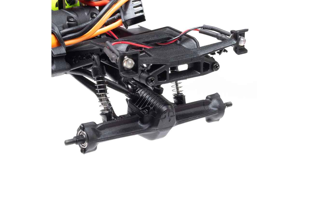 アキシャル　1/30 SCX30 Jeep Wrangler JLU 4X4 RTR Brushed Rock Crawler (Battery & Charger Included), Green　AXI-2261T1