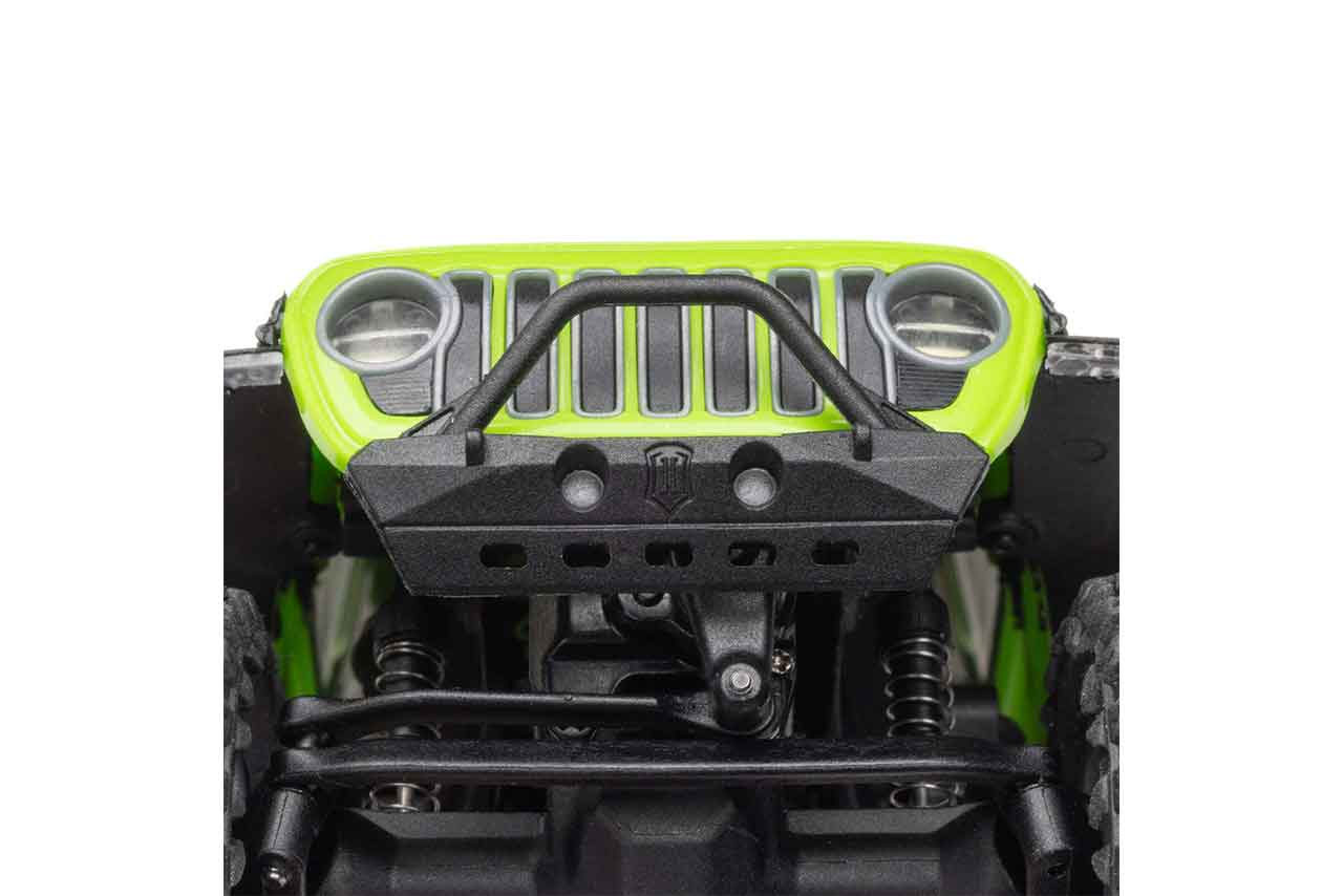 アキシャル　1/30 SCX30 Jeep Wrangler JLU 4X4 RTR Brushed Rock Crawler (Battery & Charger Included), Green　AXI-2261T1