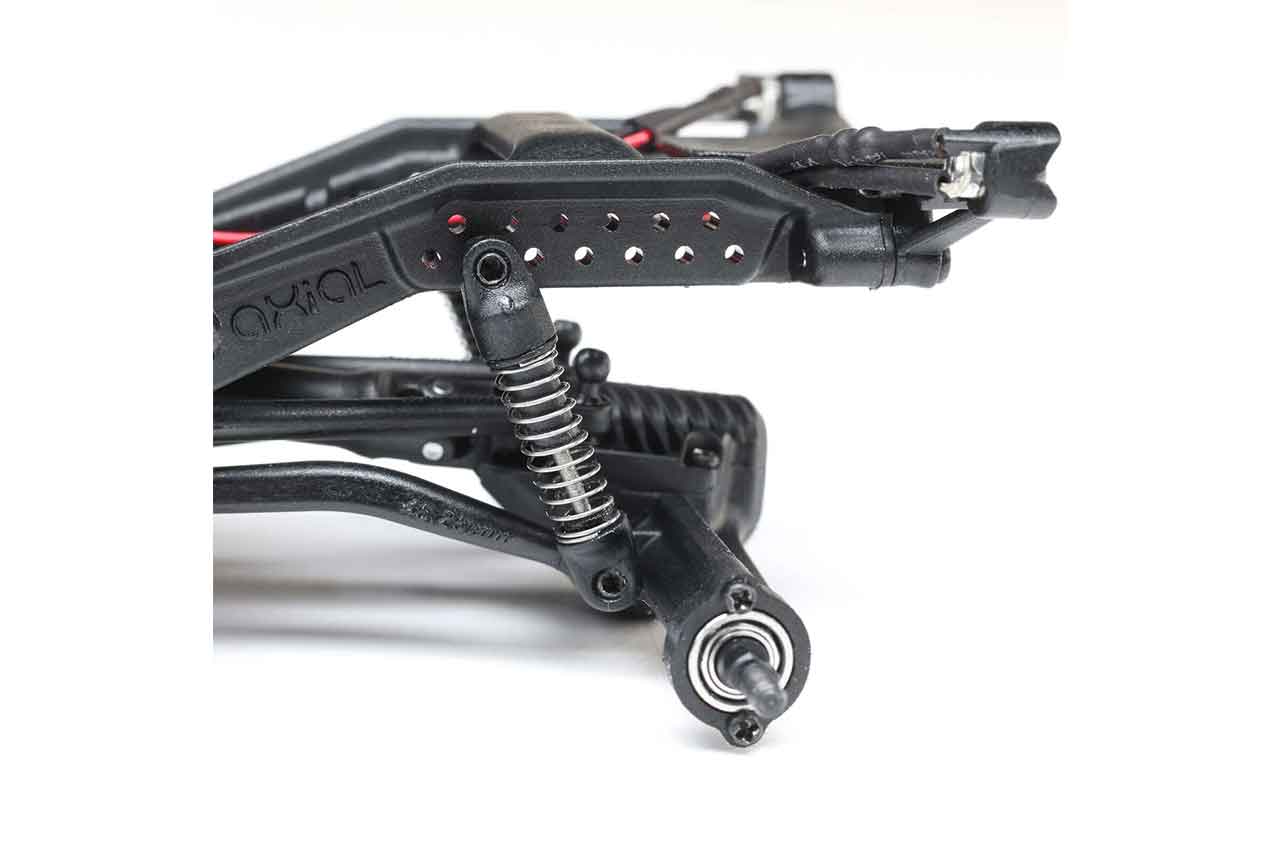 アキシャル　1/30 SCX30 Jeep Wrangler JLU 4X4 RTR Brushed Rock Crawler (Battery & Charger Included), Green　AXI-2261T1