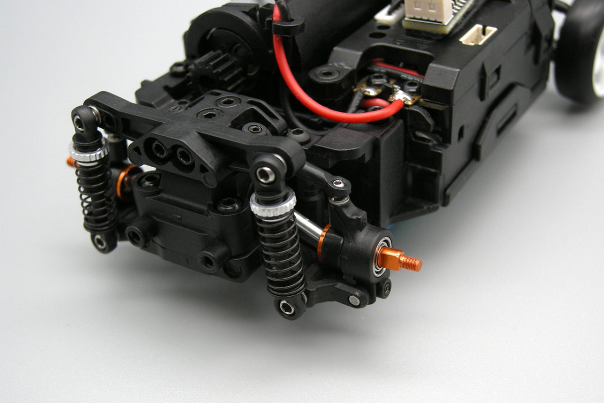 HRDプロジェクト　Universal Wheel Shaft Orange (2 sets) / ユニバーサルホイールシャフト オレンジ（2セット）　MRD-OP015