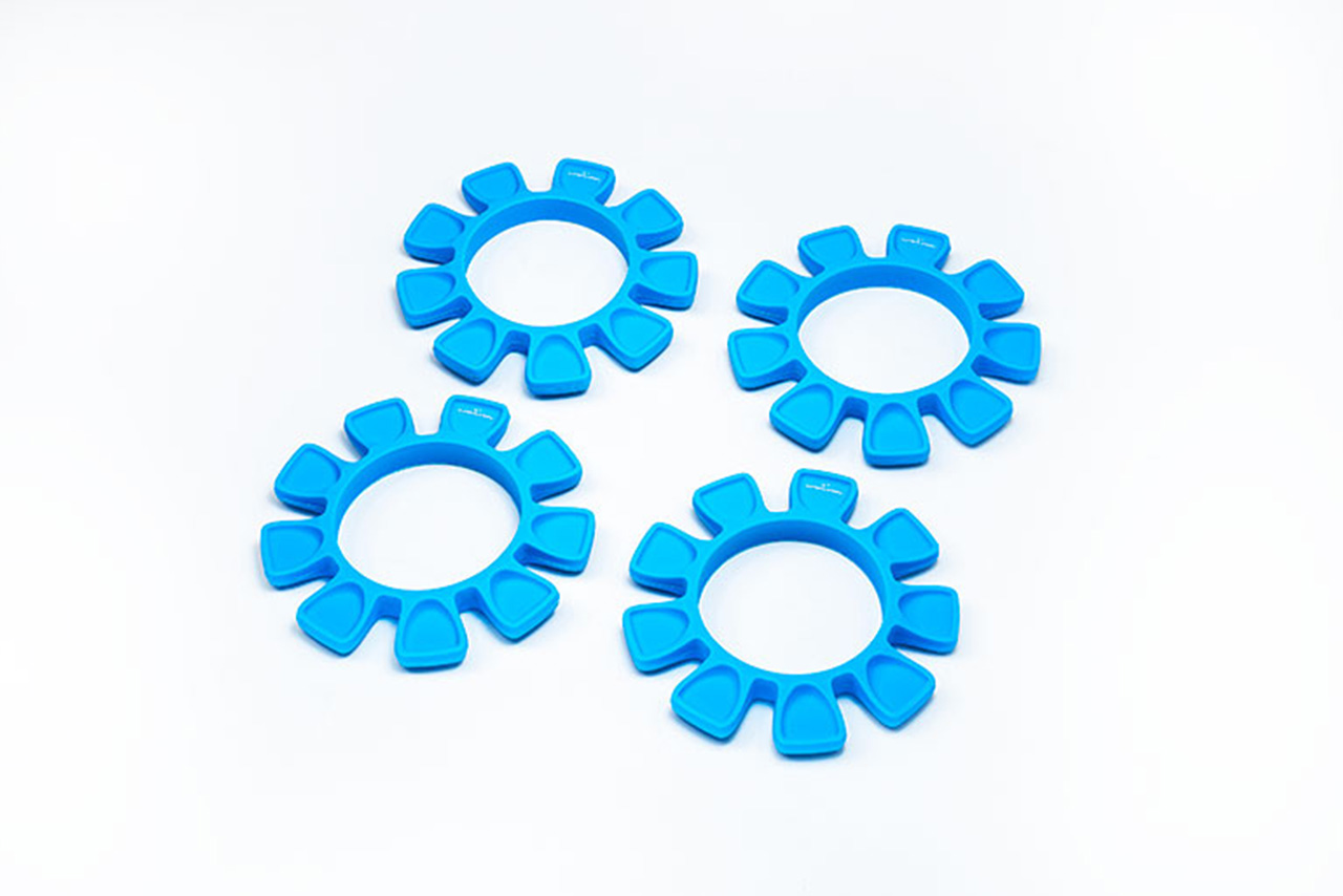 RICKSIDE DESIGN　UFOタイヤラバーバンド（1/10･1/8バギー用）（青）　KOS14605B