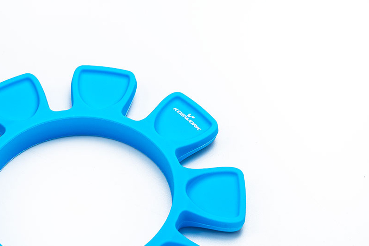 RICKSIDE DESIGN　UFOタイヤラバーバンド（1/10･1/8バギー用）（青）　KOS14605B