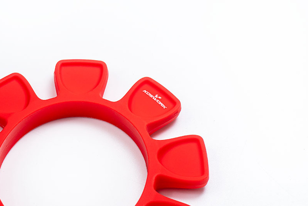 RICKSIDE DESIGN　UFOタイヤラバーバンド（1/10･1/8バギー用）（赤）　KOS14605R