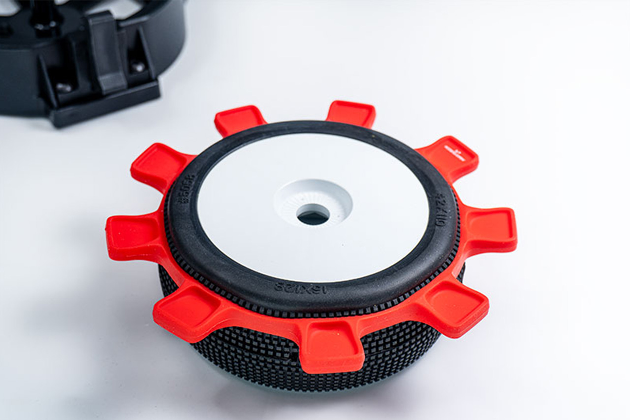 RICKSIDE DESIGN　UFOタイヤラバーバンド（1/10･1/8バギー用）（青）　KOS14605B