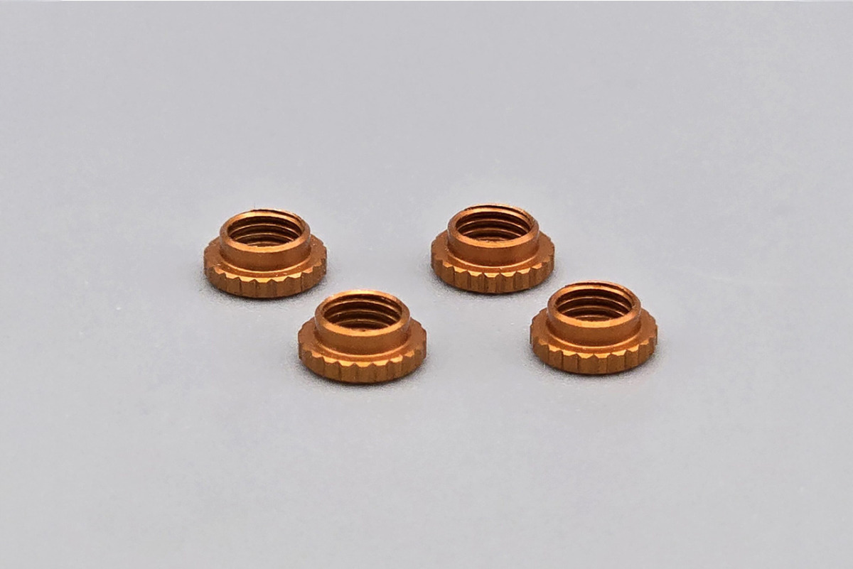 HRDプロジェクト　Shock Adjuster Orange (4 pcs) / ショックアジャスター オレンジ （4個入）　MRD-OP014