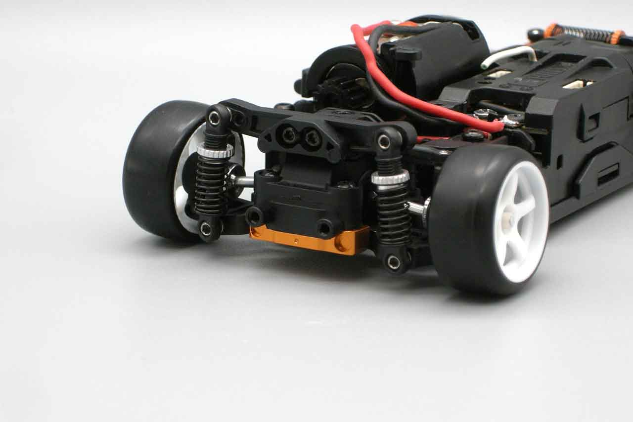 HRDプロジェクト　Alloy Rear Lower Suspension Holder (1.0) / アロイリヤロアサスホルダー (1.0)　MRD-OP022-10