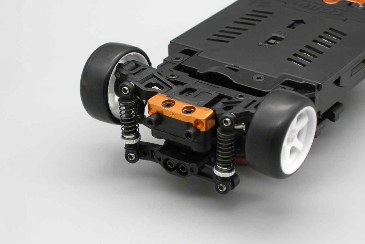 HRDプロジェクト　Alloy Rear Lower Suspension Holder (1.0) / アロイリヤロアサスホルダー (1.0)　MRD-OP022-10