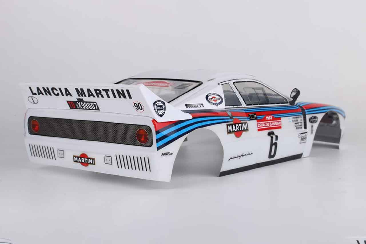 Killerbody　1/10 Lancia037 Rally Finished Body ホイールベース 257mm / 幅 塗装デカール済み 195mｍ　48840