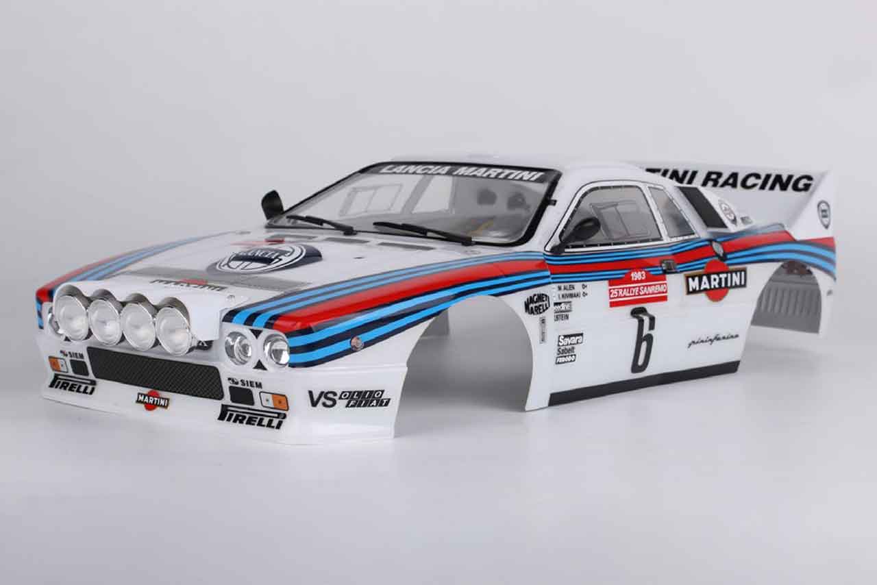 Killerbody　1/10 Lancia037 Rally Finished Body ホイールベース 257mm / 幅 塗装デカール済み 195mｍ　48840
